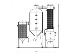 单效外循环蒸发器